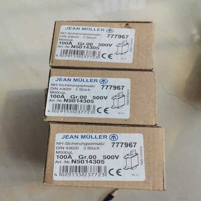 JEAN MULLER熔断器 NH000GL 100A-GL~询价