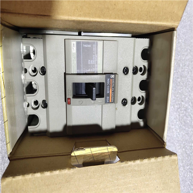 施耐德塑壳断路器NSC100B/3P ，80A，原装纯新带包