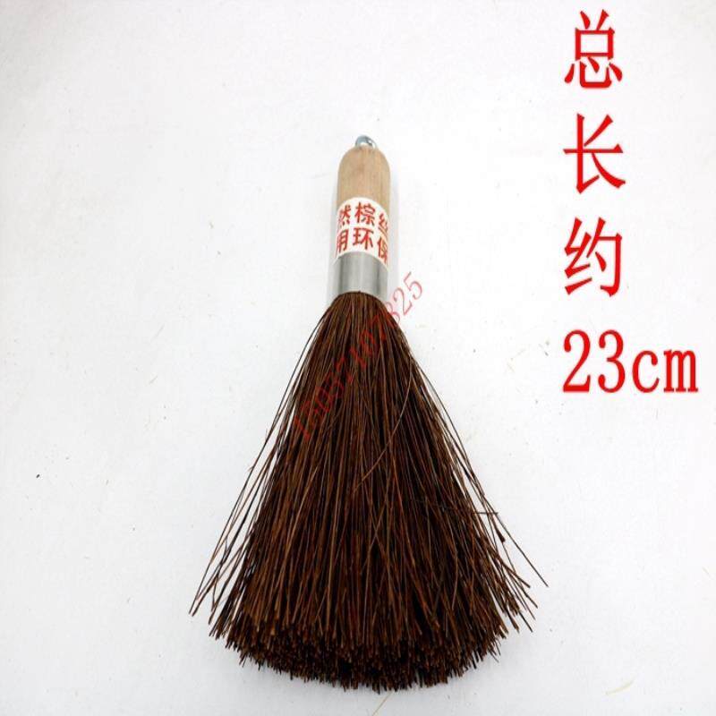 制作竹刷子刷锅刷纯手工天然藤刷/竹刷把洗锅刷竹子大号刷子