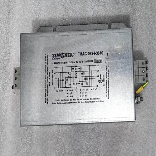 (议价)TIMONTA滤波器拆fmad-0934-3610实