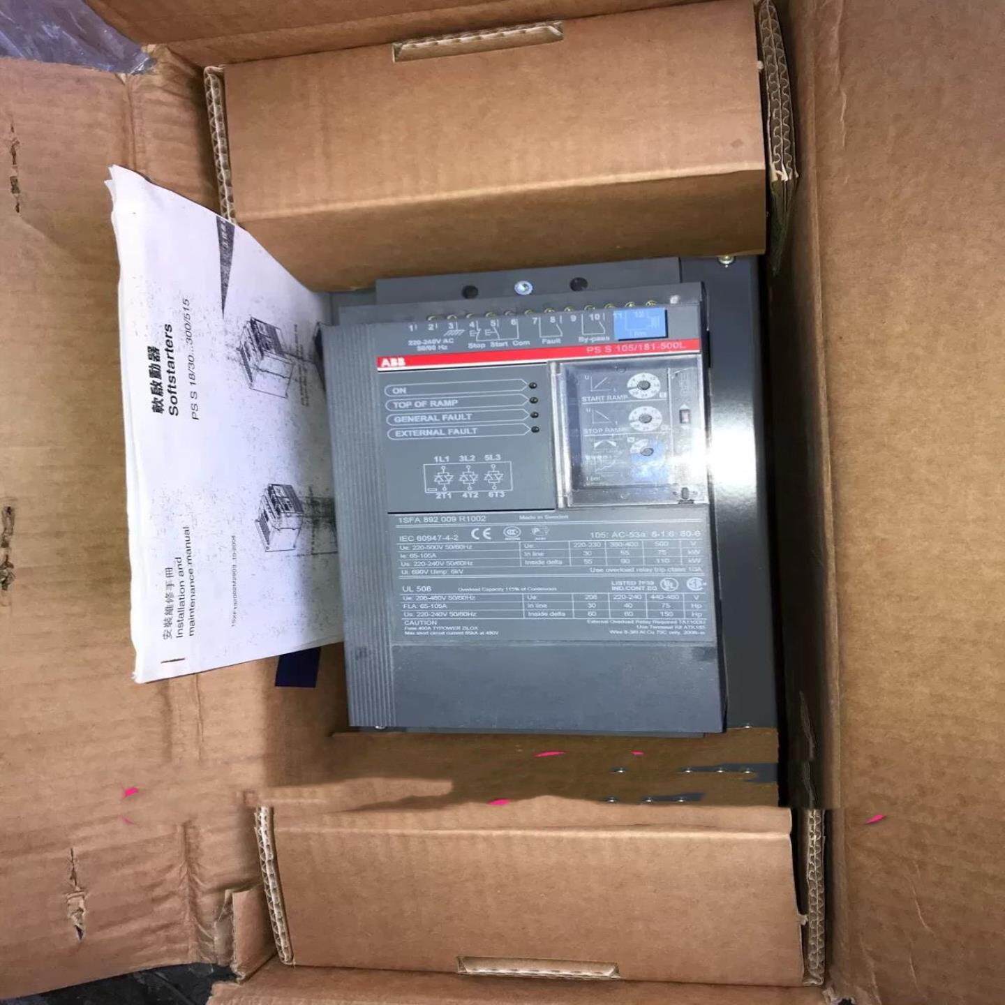 ABB软启动器，ABB软启动器，PSS105/181~询价