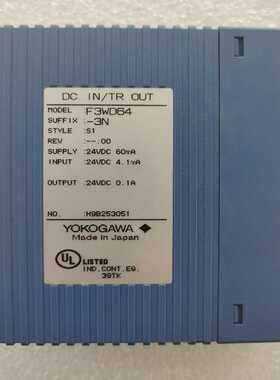 YOKOGAWA 横河 F3WD64-3N    包功能~询价
