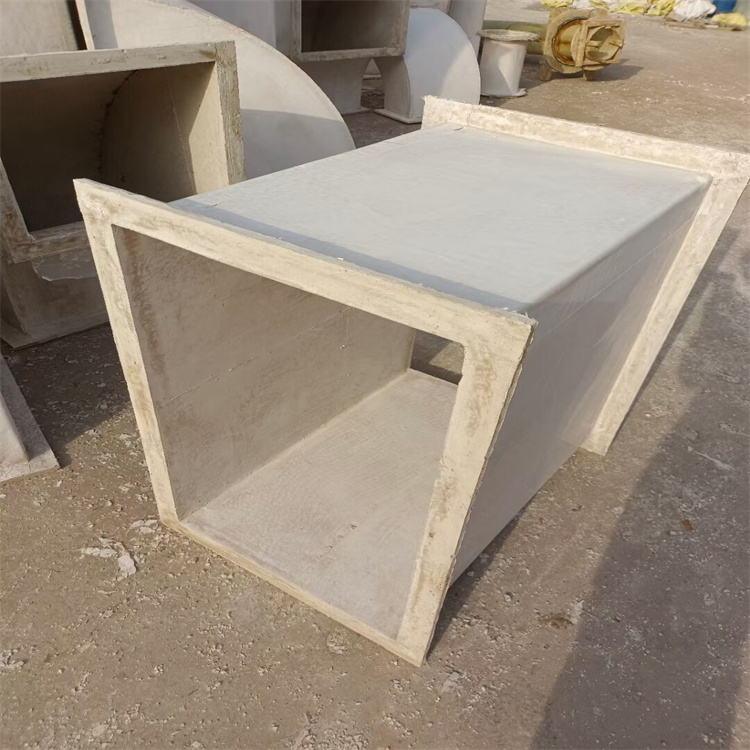 不燃无机玻璃钢风管 矩形地库消防排烟风管实验室化工厂通风管道