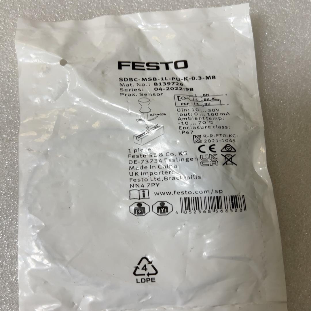 FESTO费斯托磁开 SDBC-MSB-1L-PU-K-0.询价