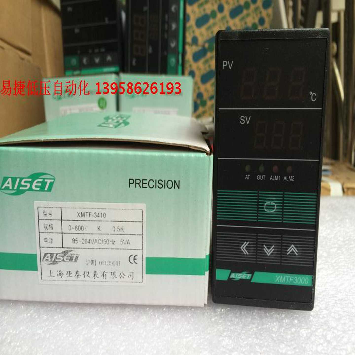 AISET上海亚泰 XMTF3000 XMTF-3410 温控仪 XMTF-3410V XMTF-34