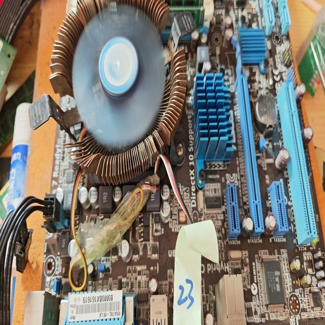 华硕MSA78L一MLx主板带x640u2条4G内存正常使用【议价】