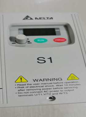 工厂余货无包装台达变频器VFD015S23D，240V，~询价