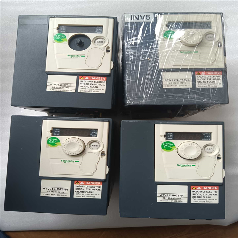 (询价)312系列0.75千瓦变频器的4台，型号atv31