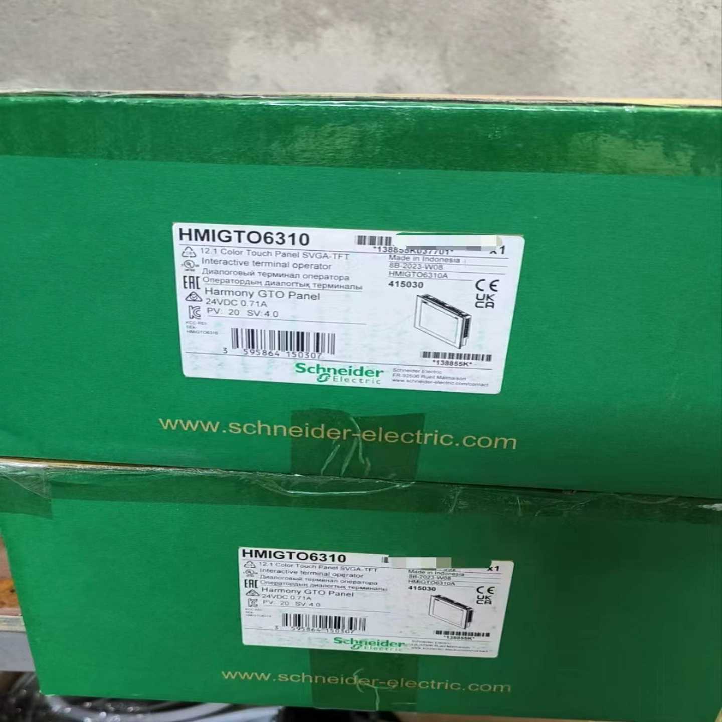 HMIGTO6310 施耐德触摸屏，工程剩余几台，卖完就没了--议价