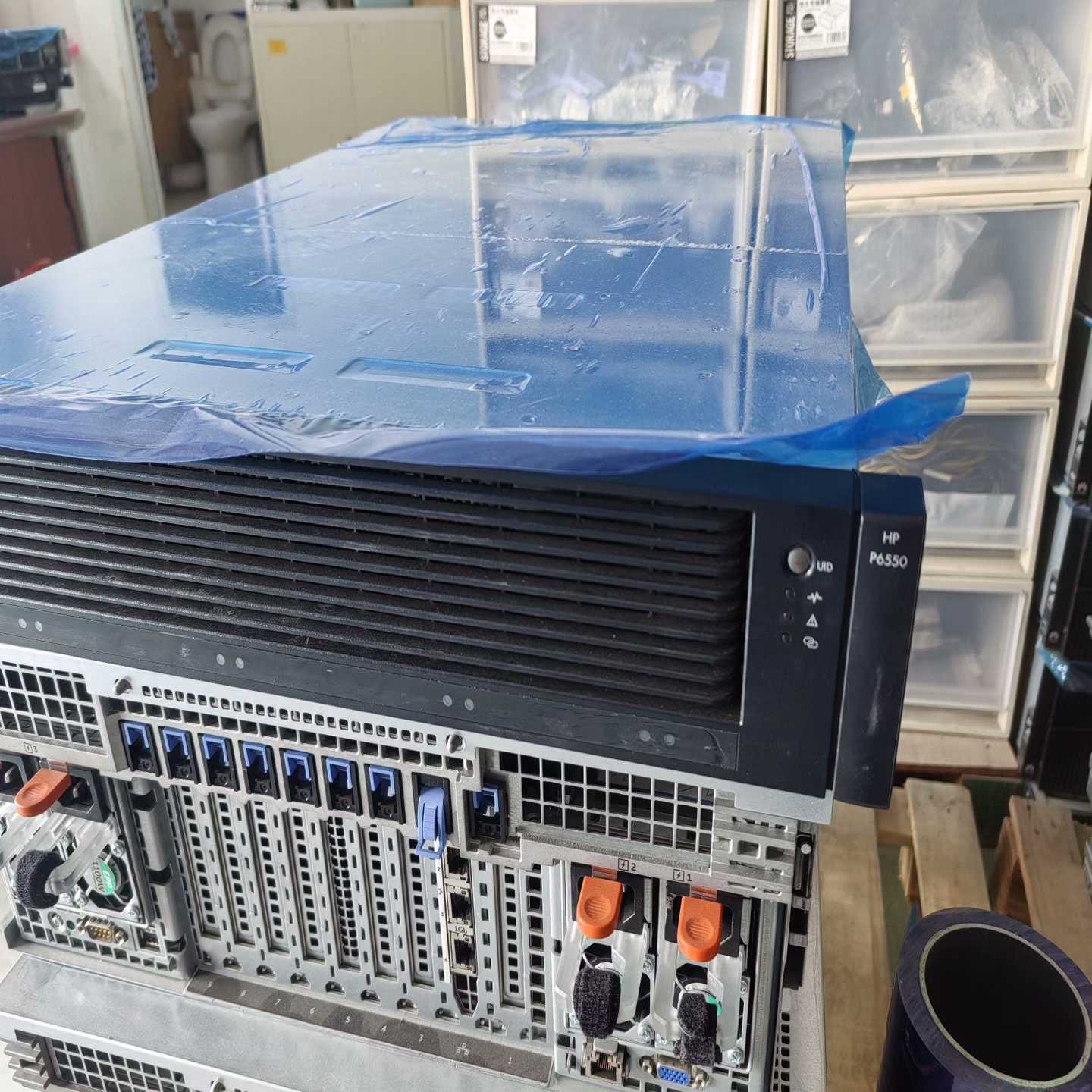 询价~HP P6550  存储 磁盘阵列，qk717a