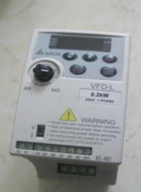 台达变频器 VFD002L21A 02KW 220V 9成新