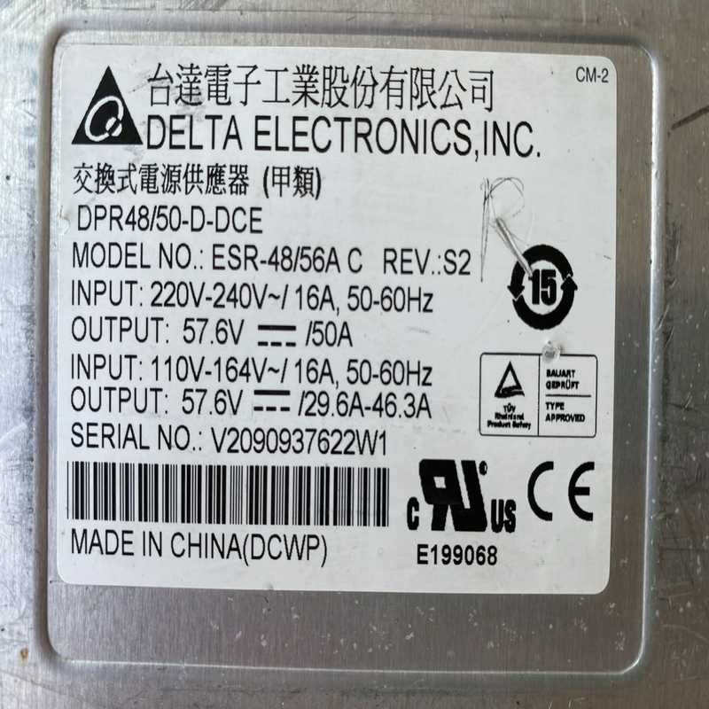 议~台达ESR-48/56AC，REV：S2，成色如图，两个