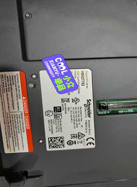 施耐德触摸屏HMIDT752成色九新，功能正常【博航商行】