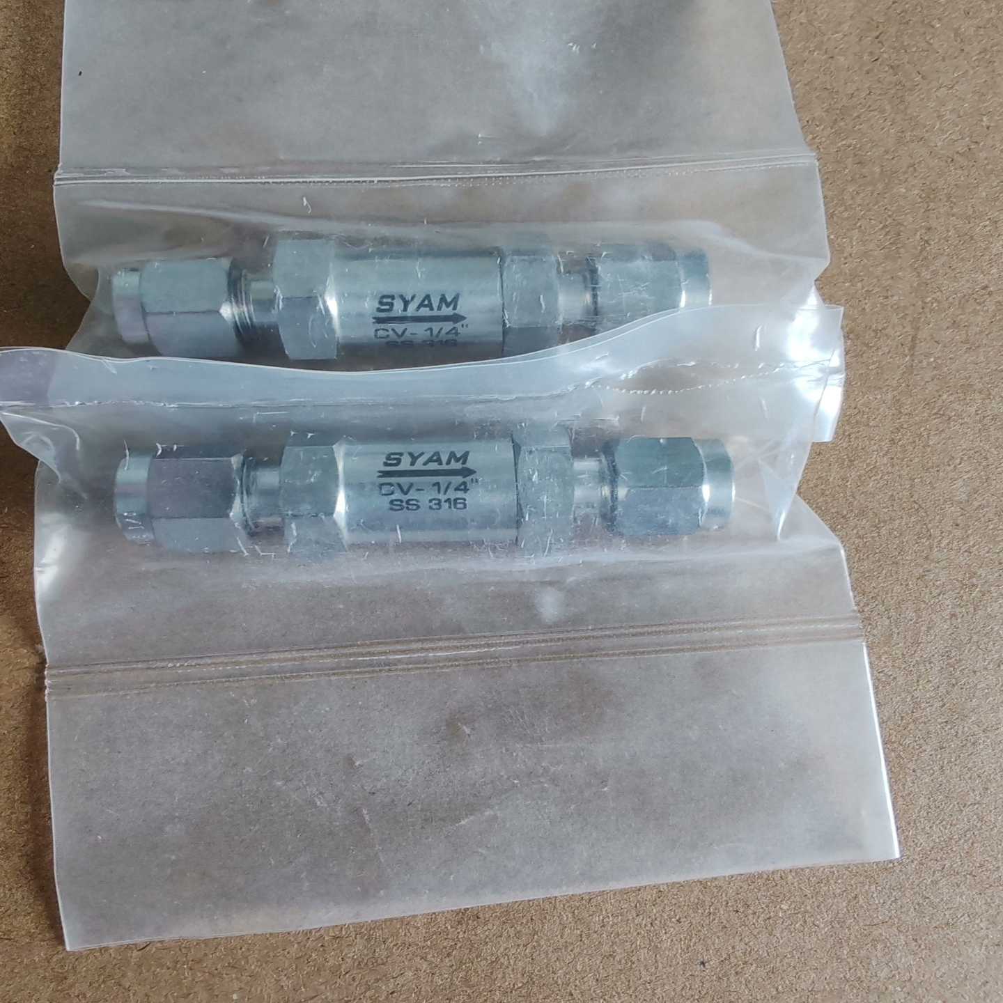 SYAM单向阀CV-1/42个询价
