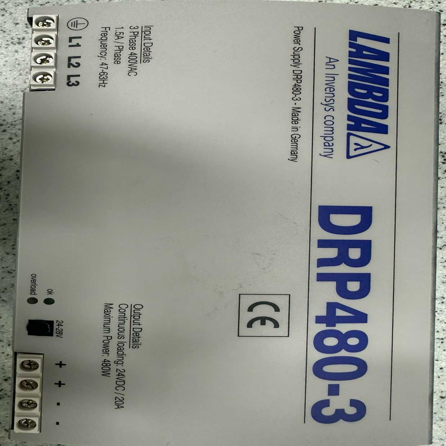 LAMBDA兰达电源，DRP480-3，件，[浩蓉商户]