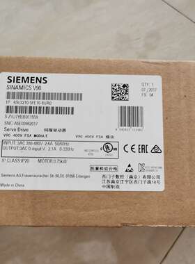 伺服驱动器6SL3210-5FE10-8UA0 没~询价