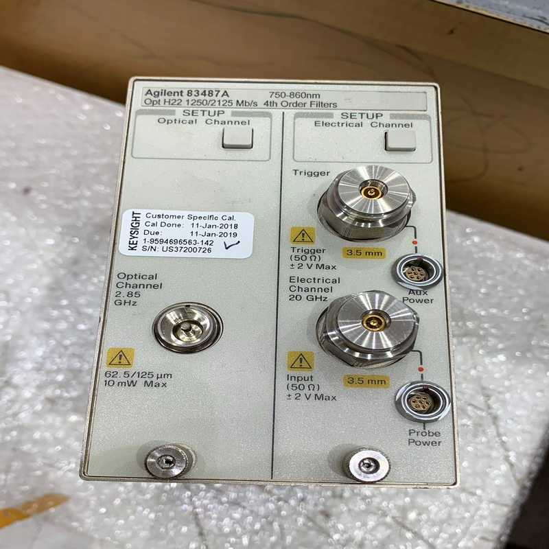 光电模块 Agilent 83487A，750-860nm，【鑫鑫商铺】