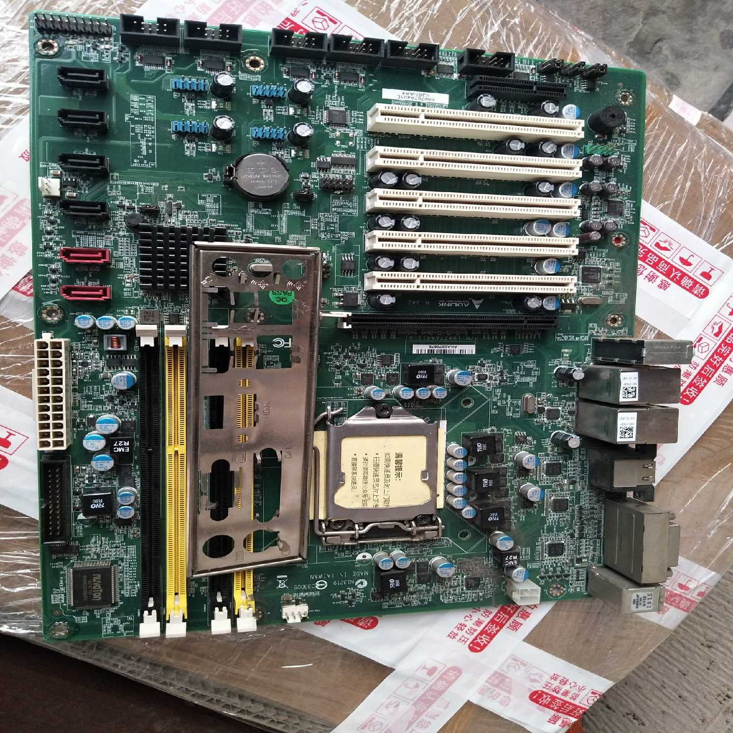 凌华双网卡q67工控机主板M-342IQ67-AA4【卡奥电子】