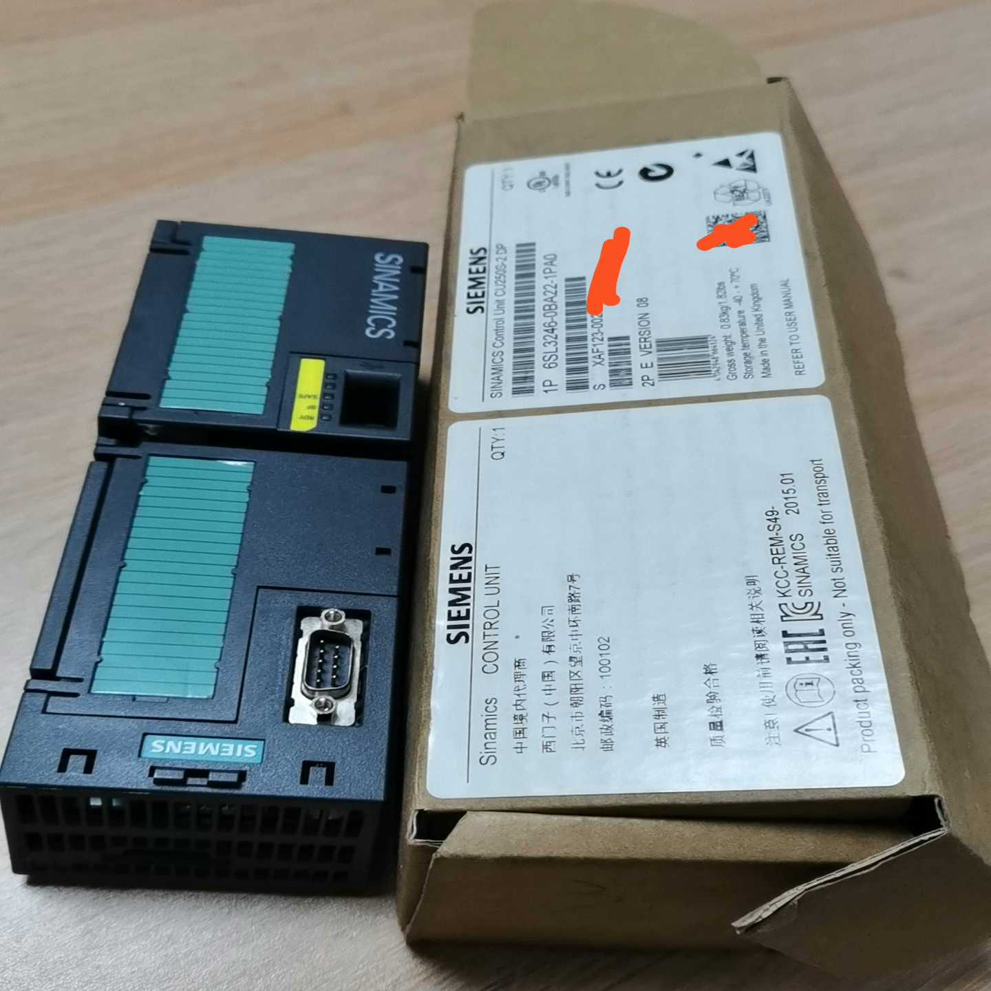 西门子变频器控制单元CU250S-2 DP 6SL324拍前询价