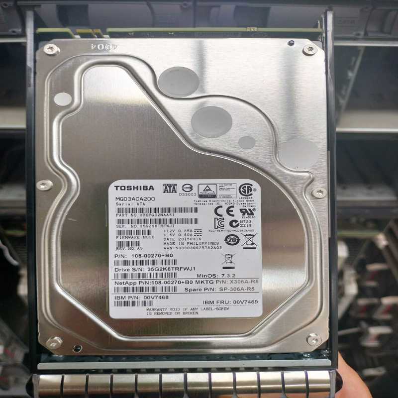 Netapp 2T X306A-R5 SP-306A-R5（夫美商行）