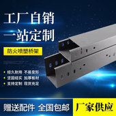 钢制热浸镀锌不锈钢铝合金喷塑防火槽式 20010050 电缆桥架线槽300