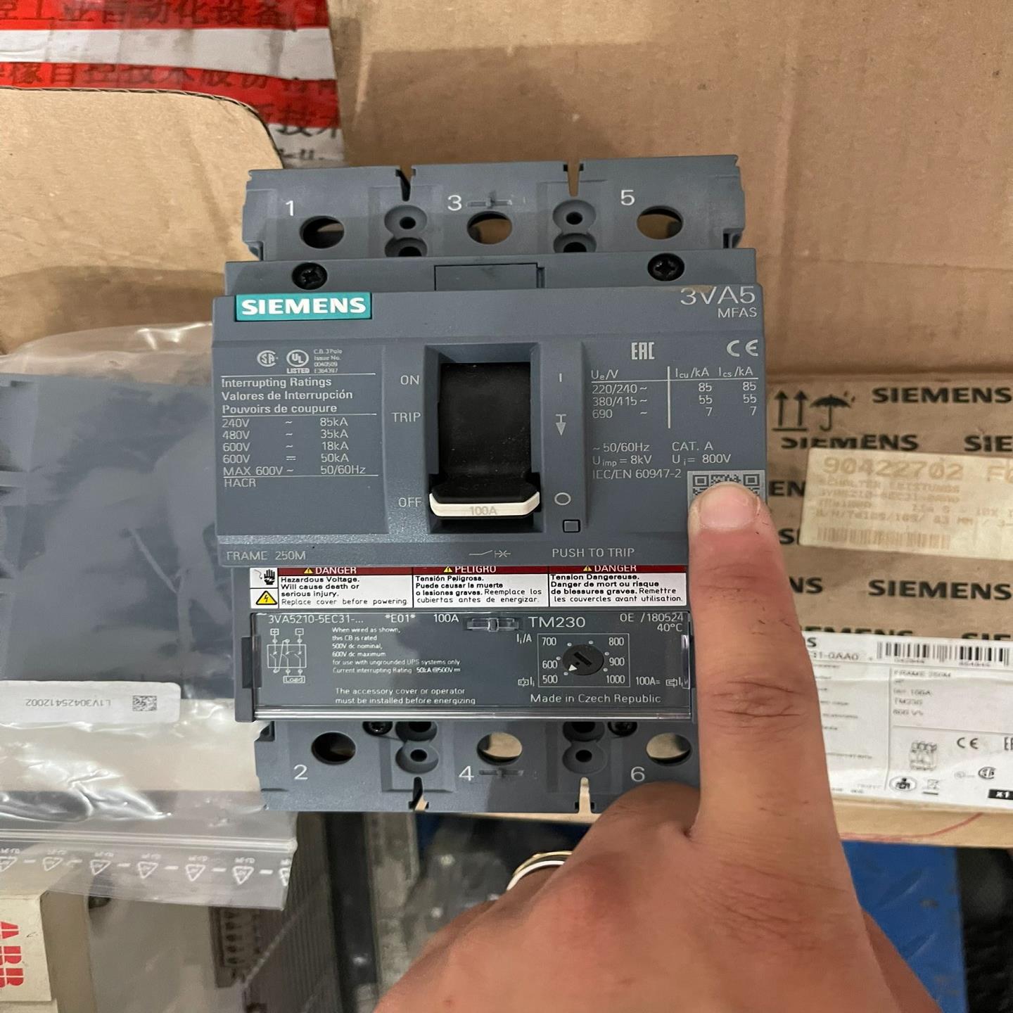 (询价)接触器开关 断路器3VA5215-5EC31-0AA0