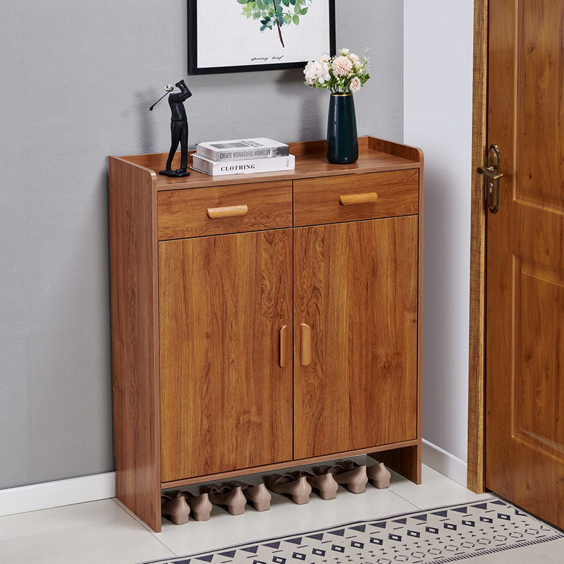 鞋柜家用门口外经济型大容量储物收纳窄小型入户楼道新款轻奢