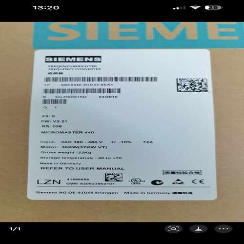 (询价)440变频器6SE6440-2UD33-0EA1 3A