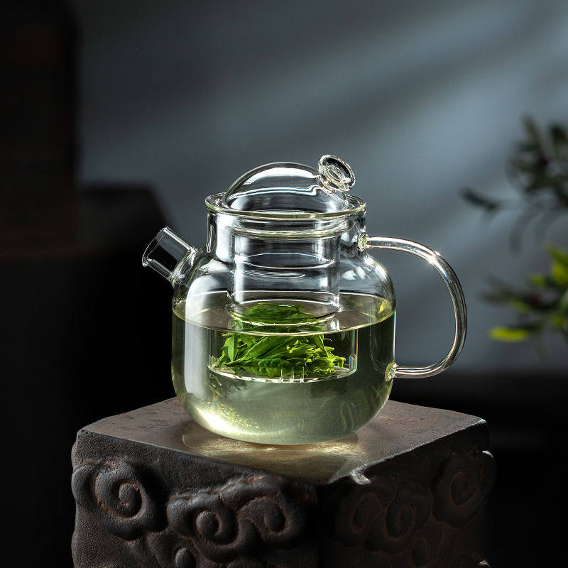 耐高温泡茶壶家用电陶炉烧水壶小单壶花茶玻璃茶水分离沏煮泡