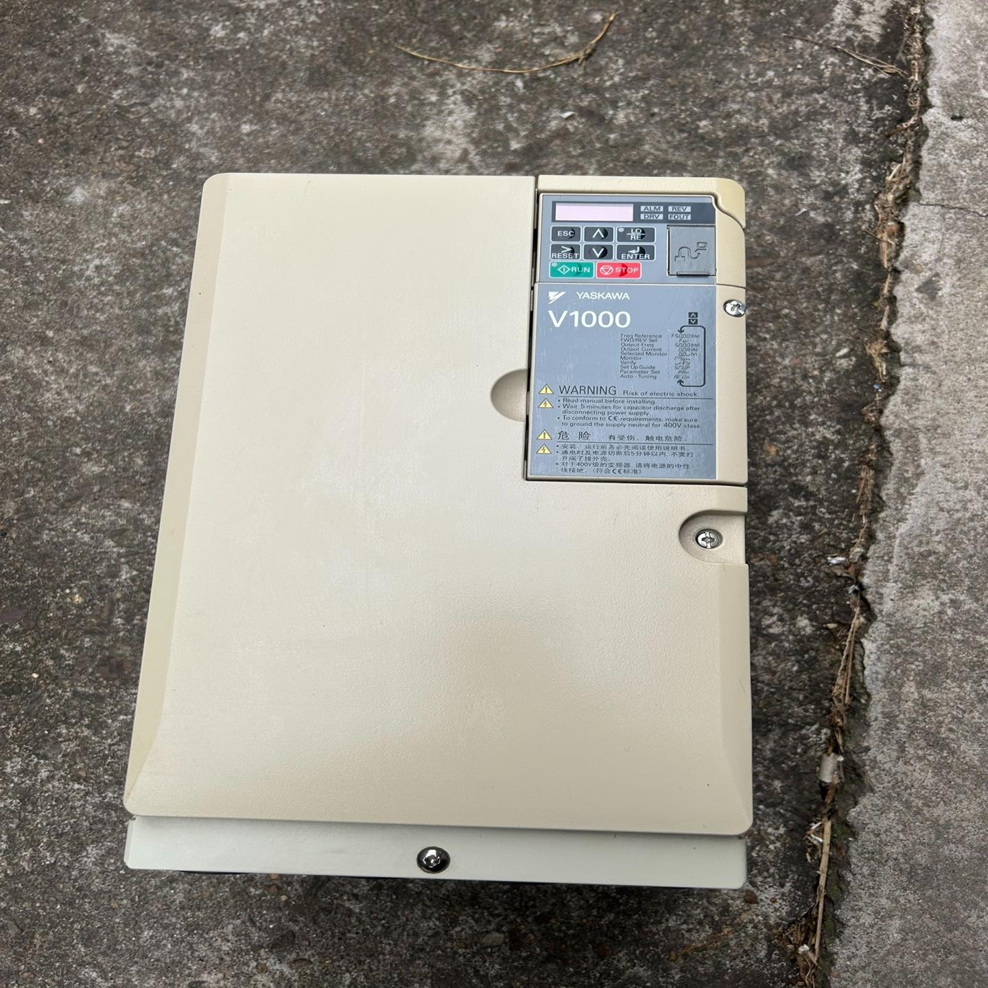 安川变频器型号CIMR-VB4A0038FBA装机未使用，功~询价