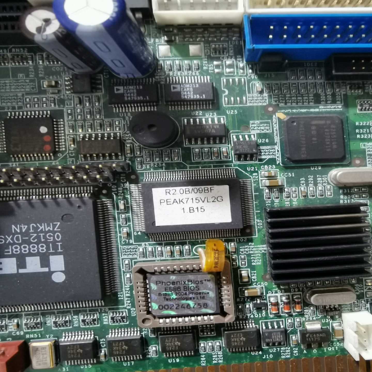 询价~PEAK715VL2 REV D1新汉工业工控设备主板PEA