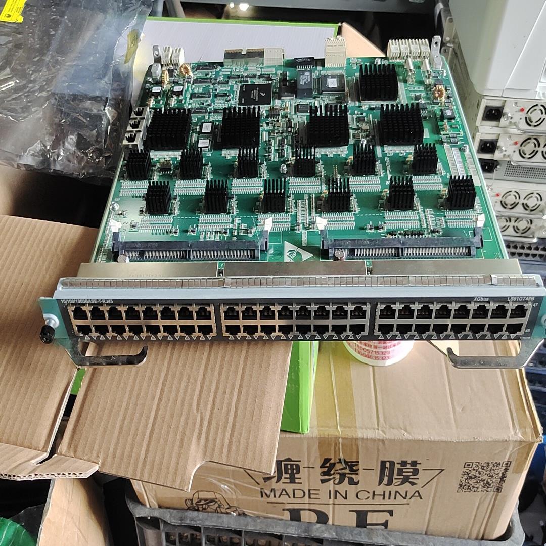 核心交换机48口电口业务板卡LS81GT48B包好不退邮费自--议价