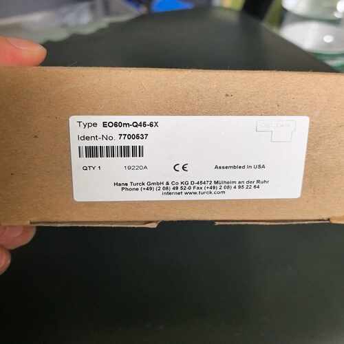 询价~图尔克EO60m-Q45-6X光电开关，货号7700