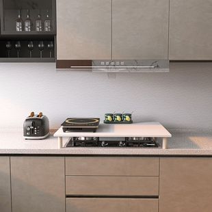 瓦斯炉底下隔板厨房煤盖板电磁炉专用支架台遮挡板竈台锅架底座