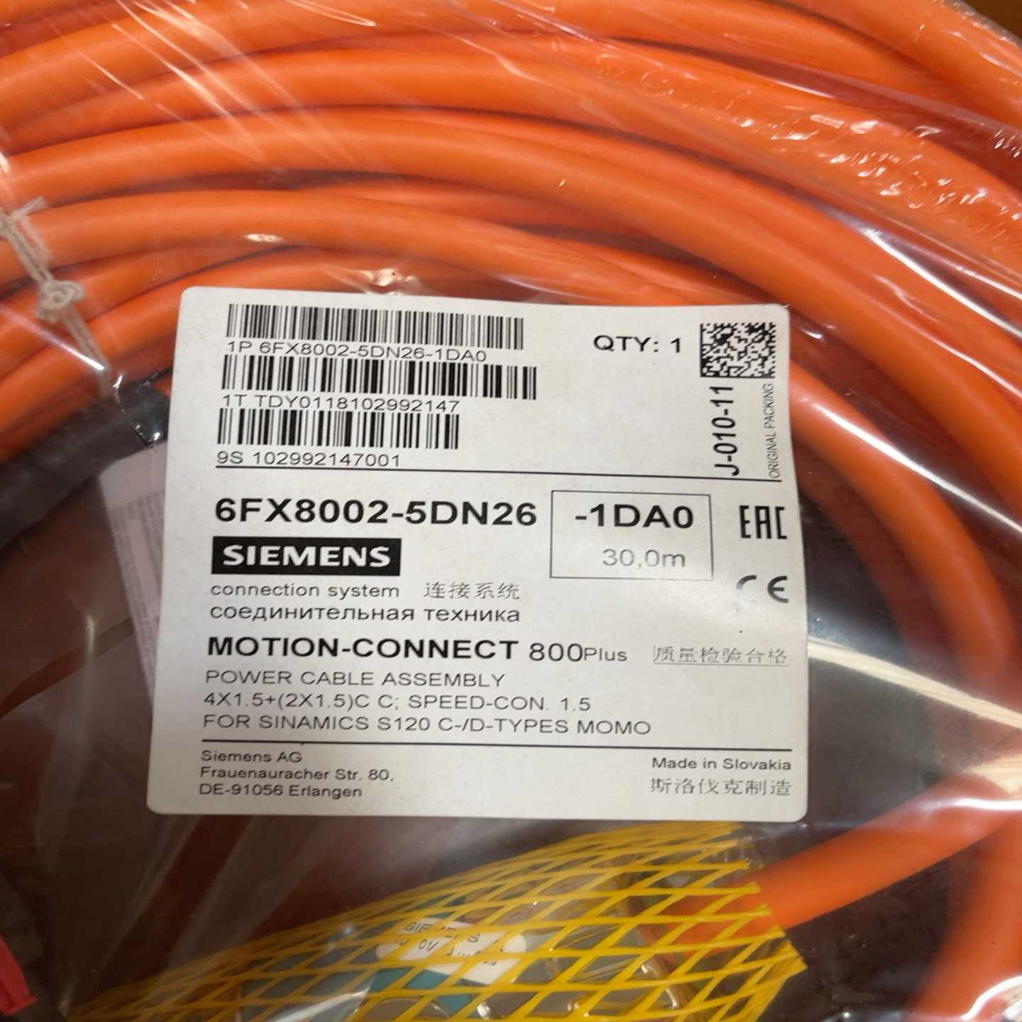 连接线6FX8002-5DN26-1DA0询价