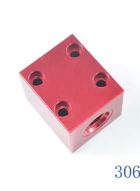 供应螺纹插装阀用油路块V3067板式02系列安装