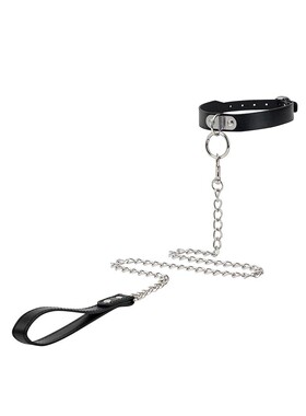项圈男M男生铃铛项圈体育生1S0M颈套性感颈环狗链男m调教带牵引链