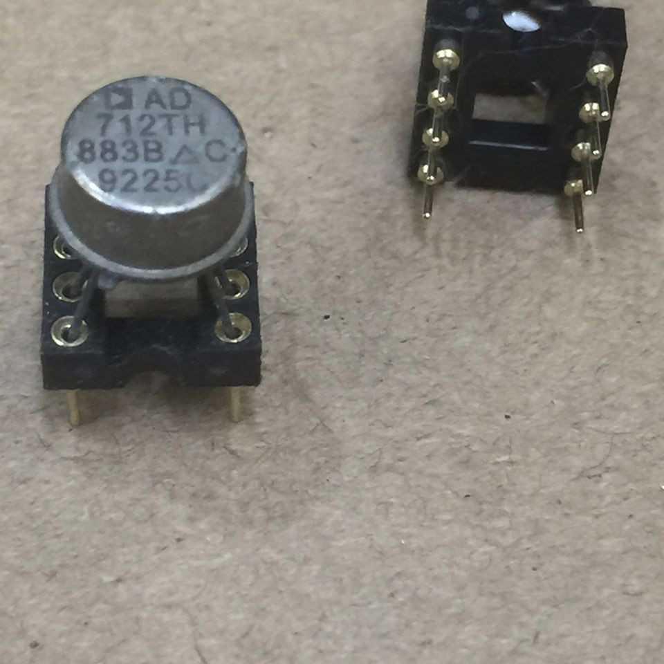 (询价)双运放金封Ad712TH/883B升级Jrc45