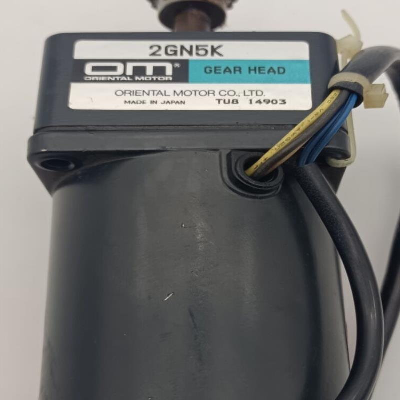 原装拆机OM东方电机MSM206-412减速机2GN5K现货实物图