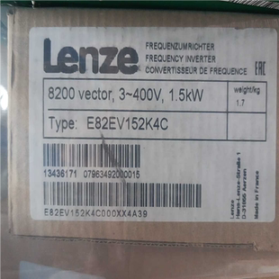 E82EV152K4C 型号 询价 现 伦茨8200变频器