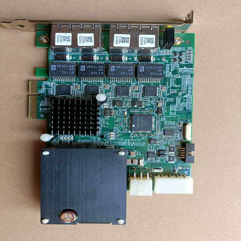 凌华 PCIe-GIE74PRO 4通道PoE网卡图像采集卡【侨报商行】