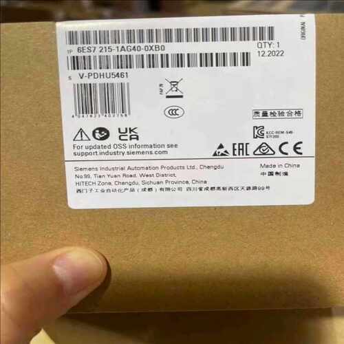 议~S7-1200CPU 6ES7215-1AG40-0X
