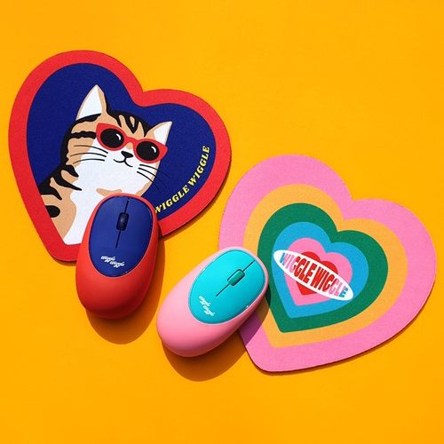 万人抢wigglewiggle鼠标垫桌垫加厚办公可爱软垫电脑笔记本创意小