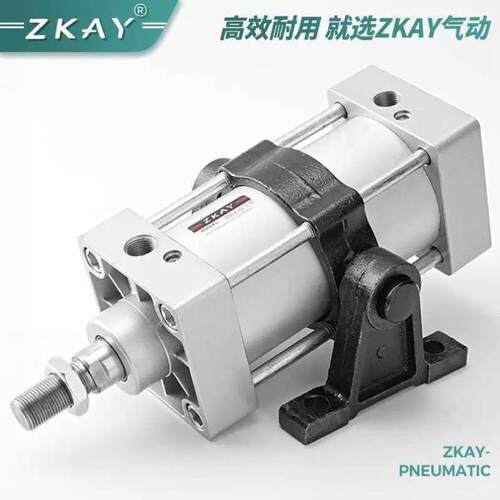 SC标准气缸配件大全附件固定安装支架中摆TC-M32/40-125底座气动