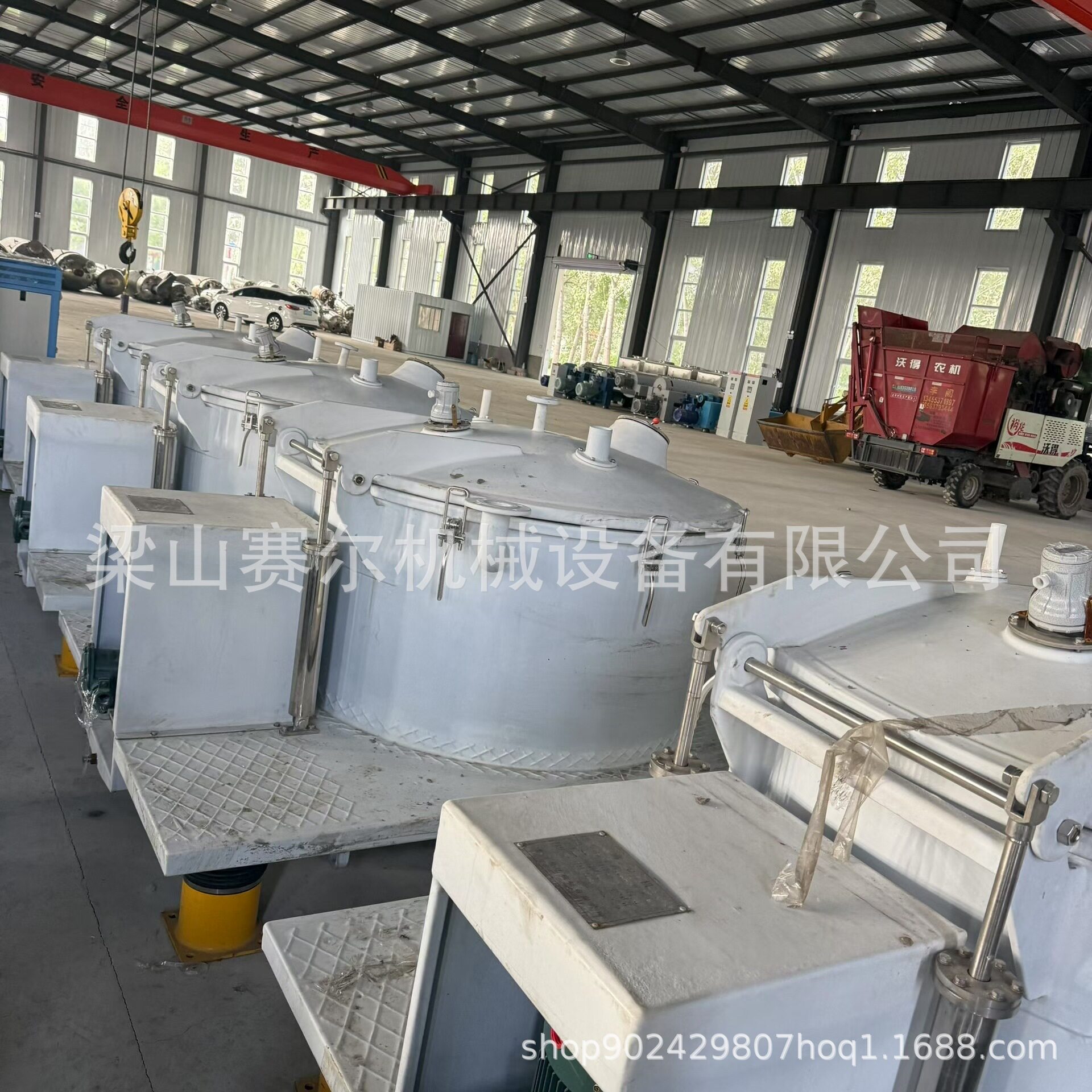 化工抗腐蚀酸碱离心设备 平板吊带卸料离心机 衬塑离心机