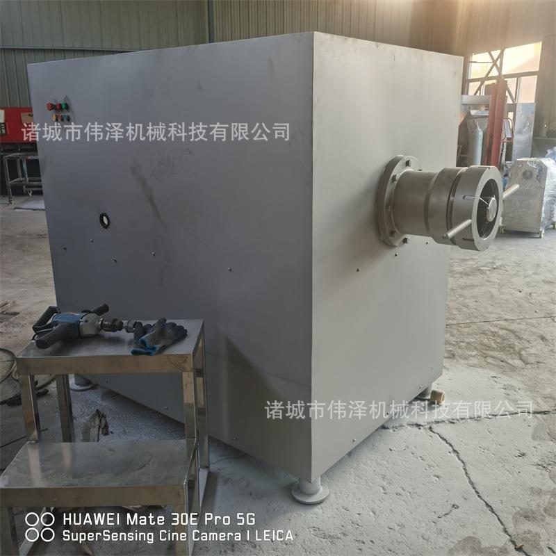 大型商用冻肉绞肉机 鸡骨架碎骨机厂家 广味腊肠绞肉设备现货直供