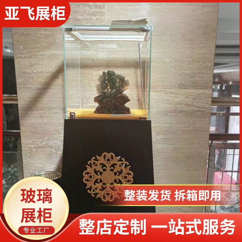 博物馆独立展柜珠宝首饰玻璃柜台产品文物展览柜台古董瓷器展示柜
