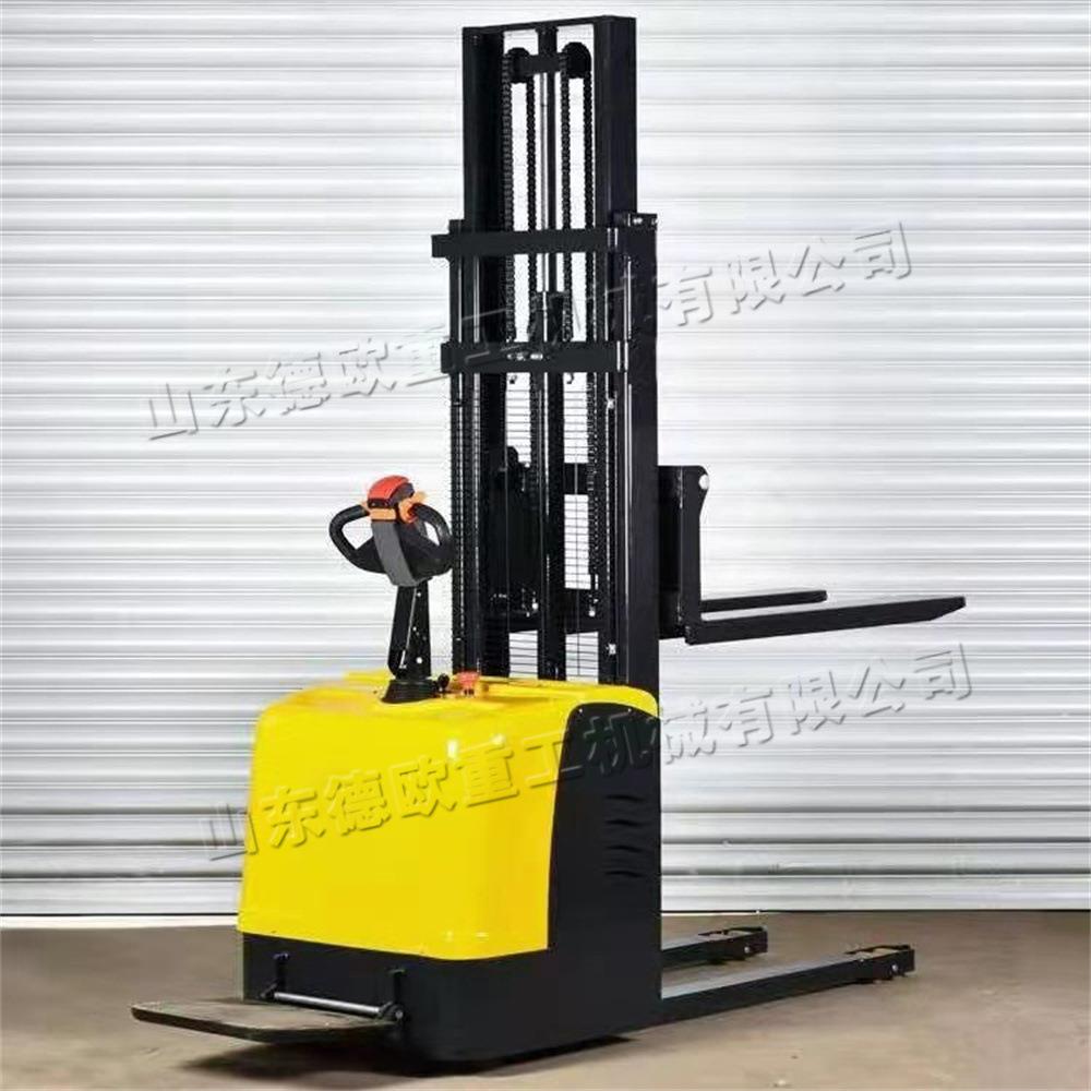 Electric stacker crane手推式液压电动堆高车 站架式托盘工具车
