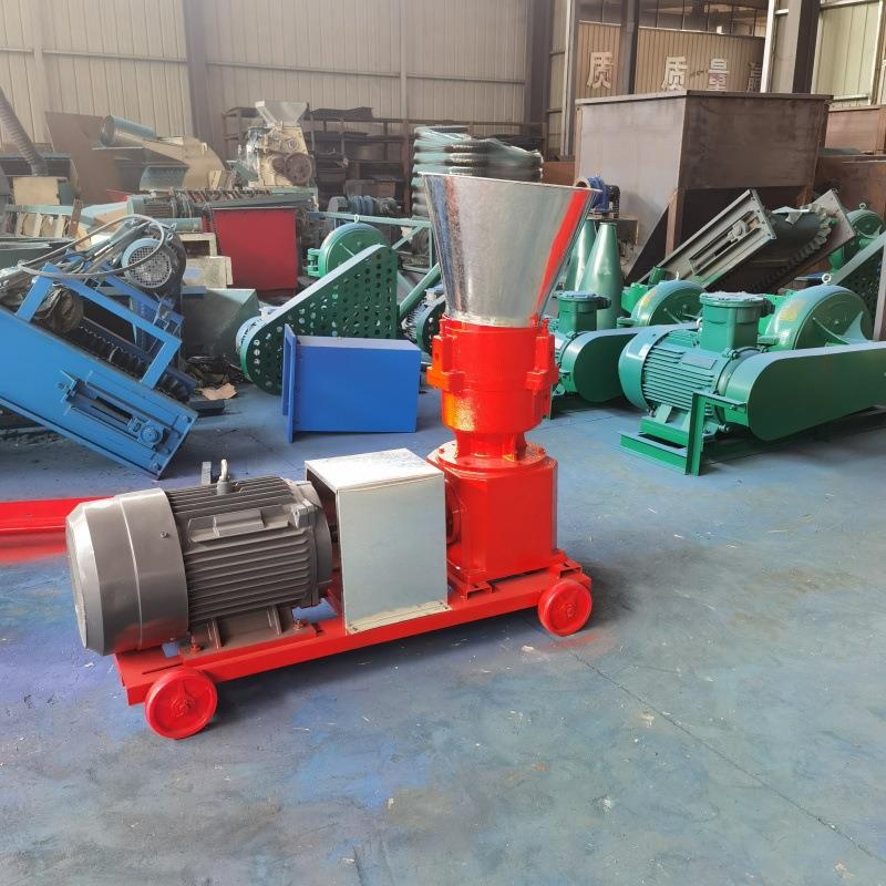 牛猪鱼羊饲料造粒机苜蓿草粉制粒机跨境出口鱼鸡马饲料颗粒机