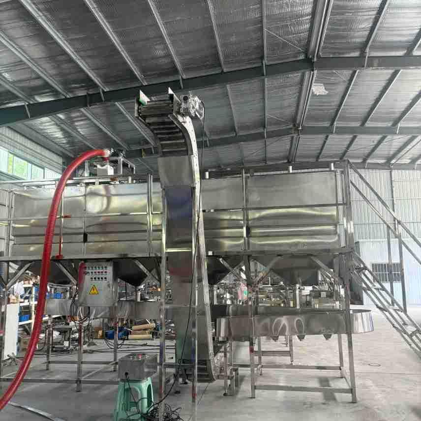 自动大型泡豆系统浸泡黄豆的池子豆制品厂加工用泡豆设备